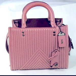 Coach Rogue 25 Womens Shoulder Bag Crossbody Quilted Nappa Leather M:G1773-22797